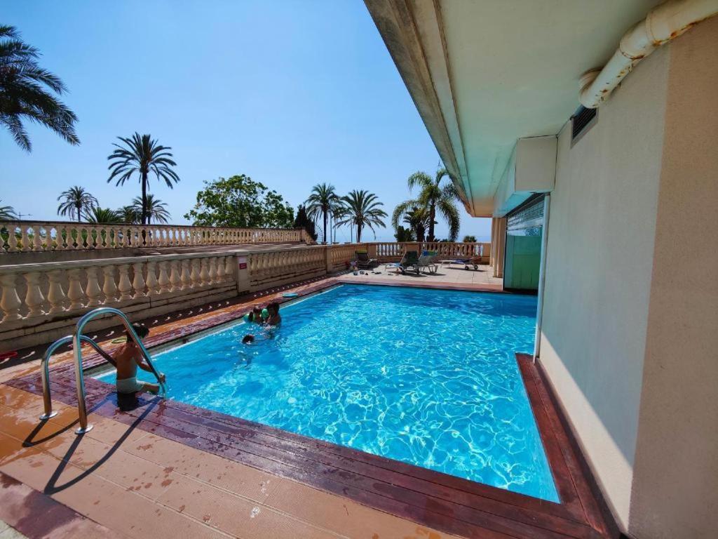 Ferienwohnung Le Coq Bleu D'Azur - Piscine - Parking! Menton Exterior foto