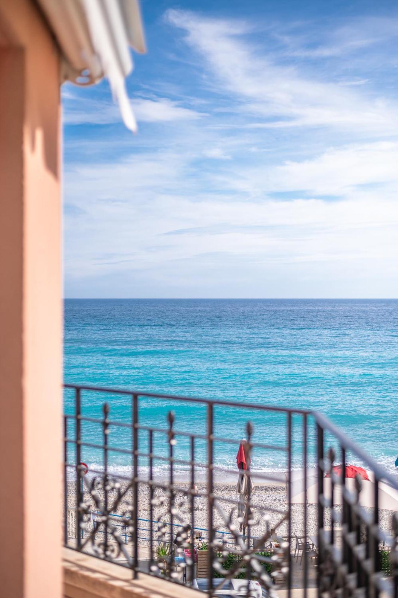 Ferienwohnung Le Coq Bleu D'Azur - Piscine - Parking! Menton Exterior foto